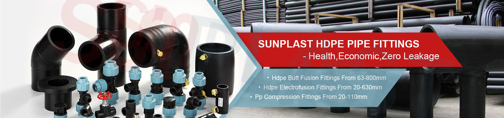 HDPE Butt Fusion 22,5 graden elleboog